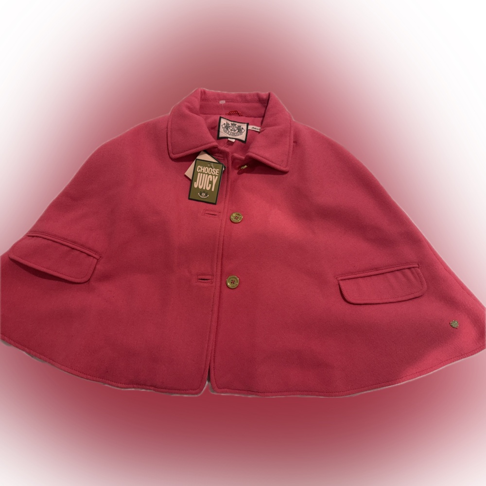 Juicy Couture Vibrant Pink Outerwear